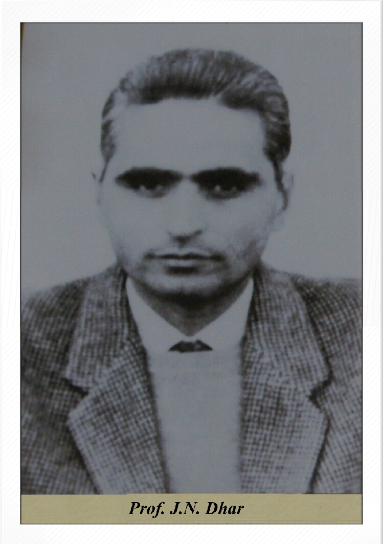 Prof. J.N. Dhar