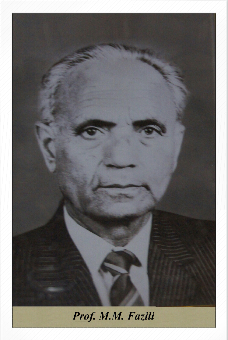 Prof. M.M. Fazili